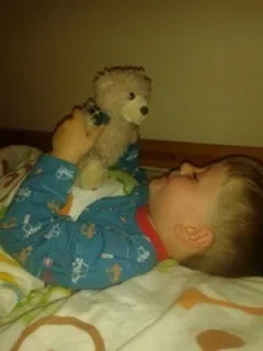 Baxterbear and one little Soldier