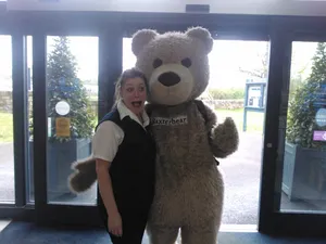 Hopetoun House Farm Shop Baxterbear returns