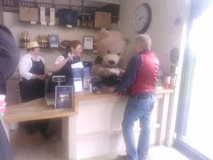 Hopetoun House Farm Shop Baxterbear returns