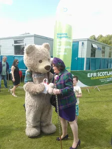 Baxterbear With Susan Boyle