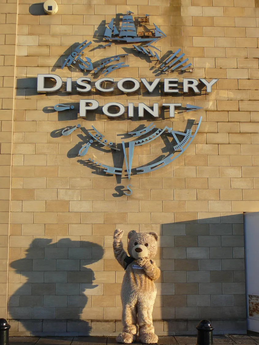 Baxterbear at Discovery Point Dundee