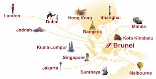 brunei route